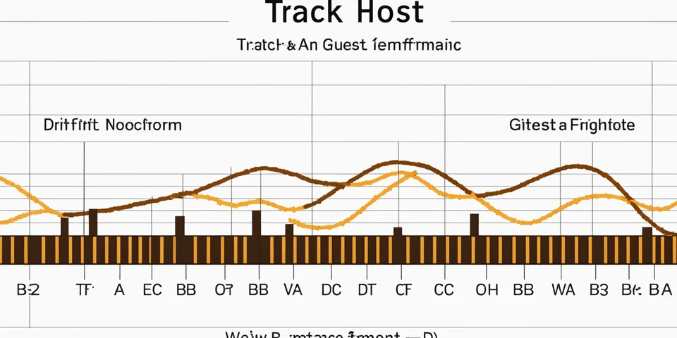Diagram showing two audio waveforms gradually drifting out of sync over 90 minutes, then a correction arrow aligning them back to perfect sync